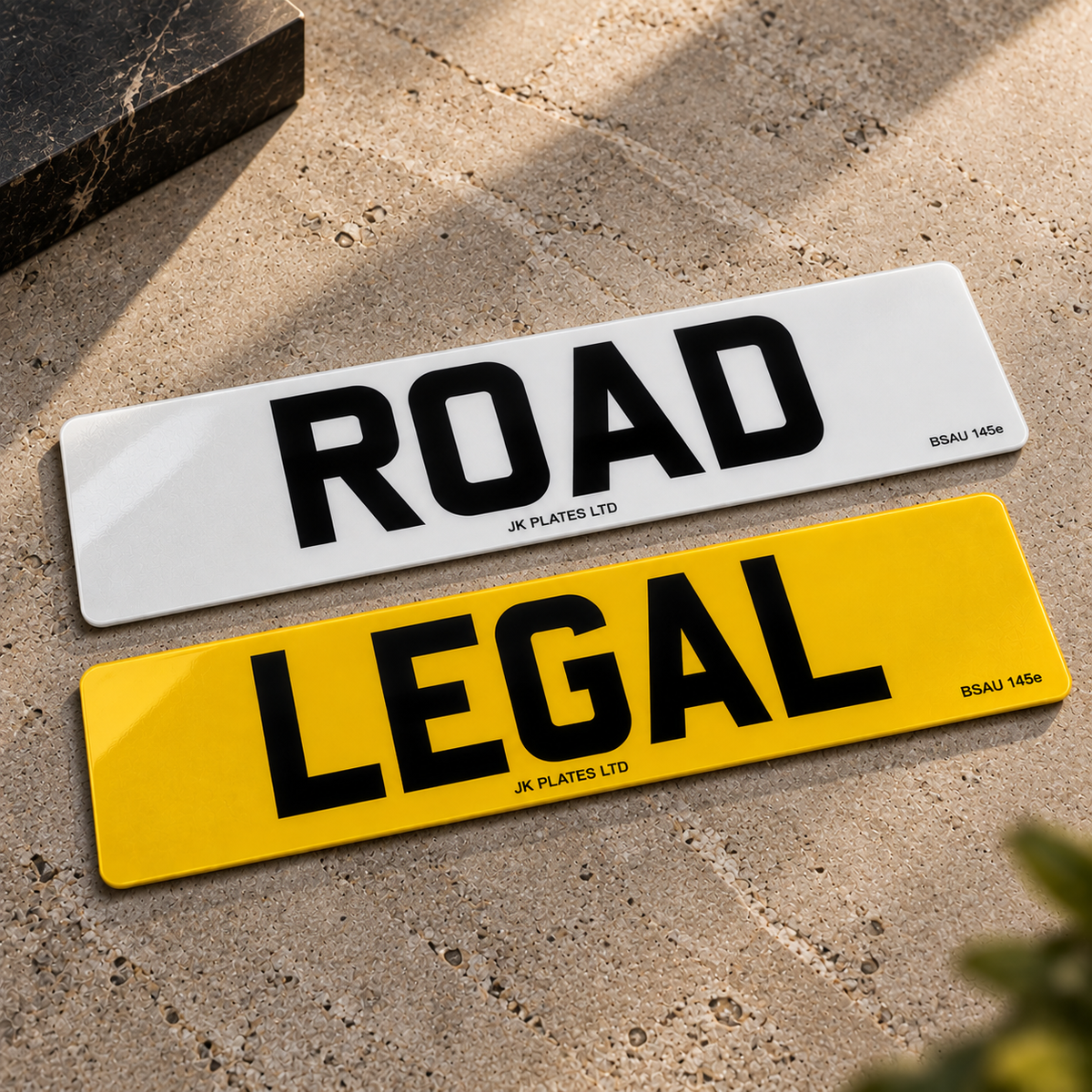 Road Legal Plates